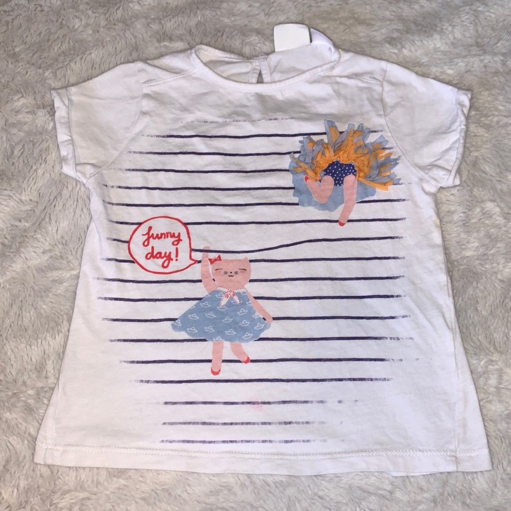 Zara 2-3T short sleeve shirt girls